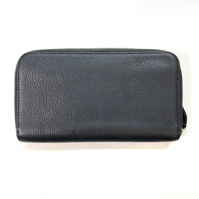 【中古品】【メンズ/レディース】 グッチ 509644 インターロッキングG ラウンドファスナー ウォレット ブランド 財布 181-240804-gm-8-fuz カラー：ブラック 万代Net店