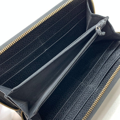 【中古品】【メンズ/レディース】 グッチ 509644 インターロッキングG ラウンドファスナー ウォレット ブランド 財布 181-240804-gm-8-fuz カラー：ブラック 万代Net店