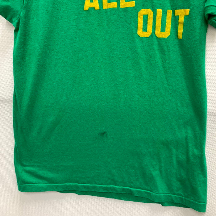 【中古品】【メンズ】 HANES 80s ヴィンテージ 半袖Tシャツ カットソー トップス ブランド 古着 145-250103-gm-29-fuz サイズ：M カラー：グリーン 万代Net店