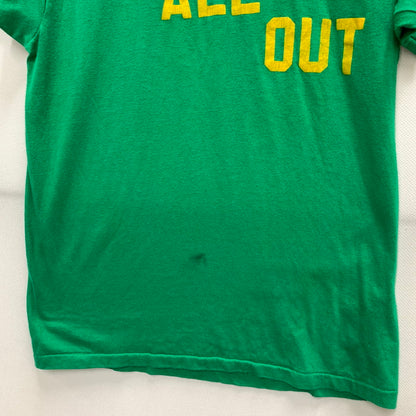 【中古品】【メンズ】 HANES 80s ヴィンテージ 半袖Tシャツ カットソー トップス ブランド 古着 145-250103-gm-29-fuz サイズ：M カラー：グリーン 万代Net店