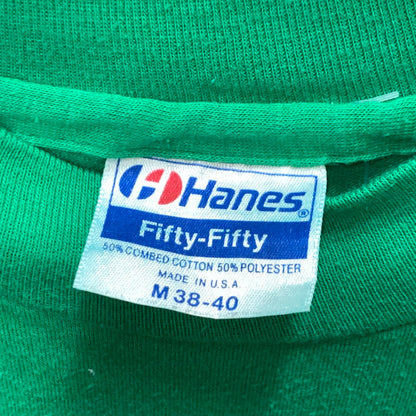 【中古品】【メンズ】 HANES 80s ヴィンテージ 半袖Tシャツ カットソー トップス ブランド 古着 145-250103-gm-29-fuz サイズ：M カラー：グリーン 万代Net店