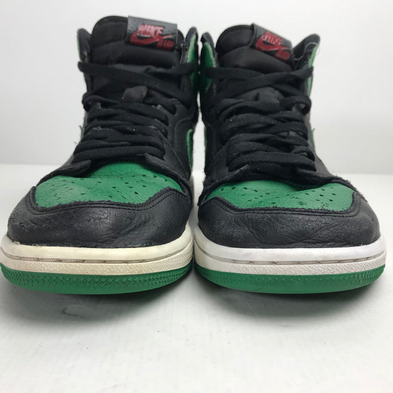 【中古品】【メンズ】 NIKE ナイキ 555088-030 AIR JORDAN 1 RETRO HIGH OG ""BLACK/PINE GREEN""  エア ジョーダン 1 スニーカー 靴 160-241123-mh-04-fuz サイズ：27.5 万代Net店