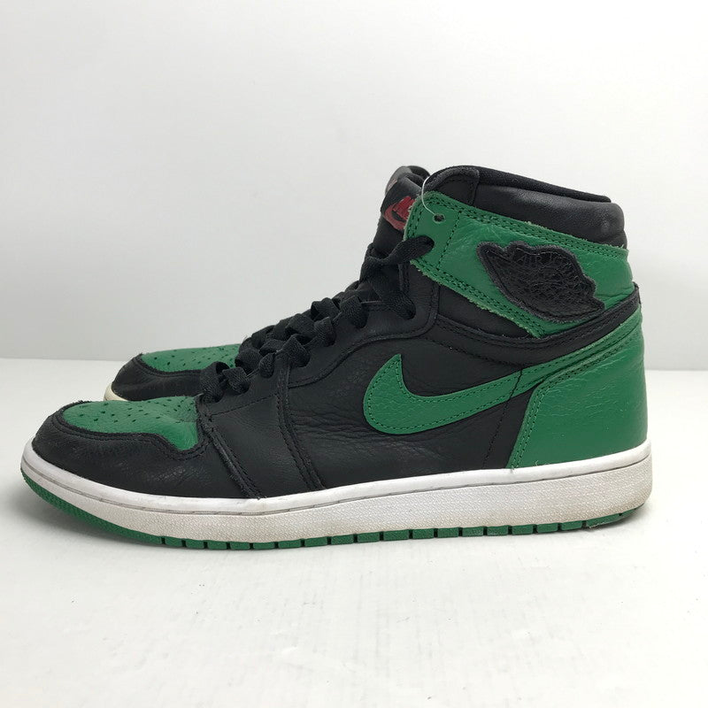 【中古品】【メンズ】 NIKE ナイキ 555088-030 AIR JORDAN 1 RETRO HIGH OG ""BLACK/PINE GREEN""  エア ジョーダン 1 スニーカー 靴 160-241123-mh-04-fuz サイズ：27.5 万代Net店