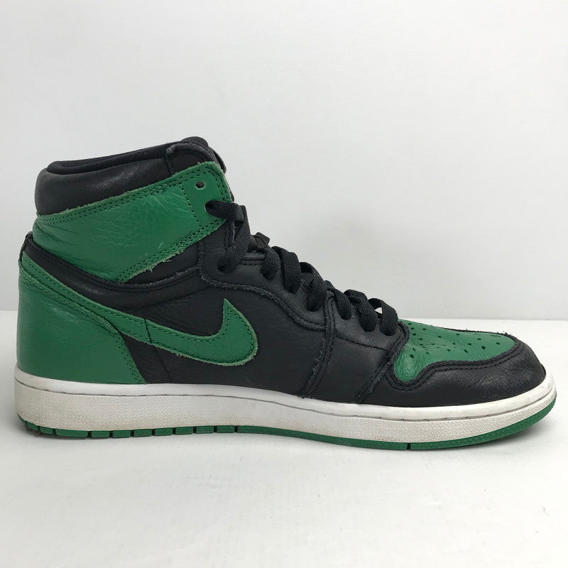 【中古品】【メンズ】 NIKE ナイキ 555088-030 AIR JORDAN 1 RETRO HIGH OG ""BLACK/PINE GREEN""  エア ジョーダン 1 スニーカー 靴 160-241123-mh-04-fuz サイズ：27.5 万代Net店