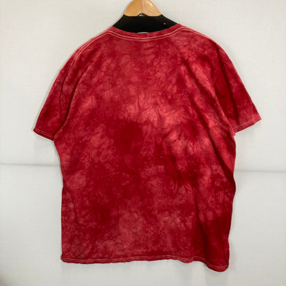 【中古品】【メンズ】 THE MOUNTAIN ザマウンテン USED ヴィンテージ 半袖 Tシャツ トランプ大統領 猫 パロディ 145-250826-mh-07-fuz サイズ：L カラー：レッド 万代Net店