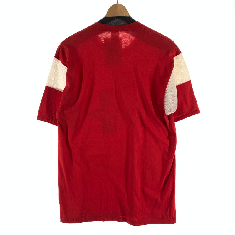 【中古品】【メンズ】 USED ヴィンテージ半袖Tシャツ 90s シングルステッチ 古着 145-260927-gm-02-fuzh サイズ：XL カラー：レッド 万代Net店