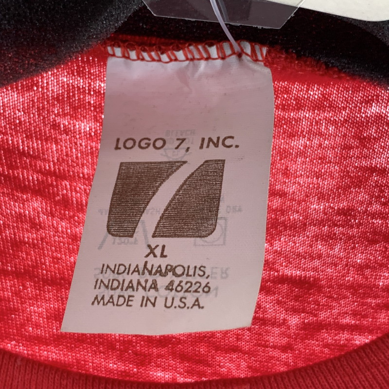 【中古品】【メンズ】 USED ヴィンテージ半袖Tシャツ 90s シングルステッチ 古着 145-260927-gm-02-fuzh サイズ：XL カラー：レッド 万代Net店