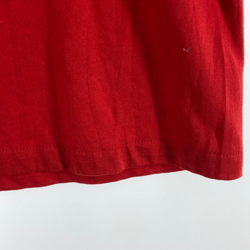 【中古品】【メンズ】 USED ヴィンテージ半袖Tシャツ 90s シングルステッチ 古着 145-260927-gm-02-fuzh サイズ：XL カラー：レッド 万代Net店
