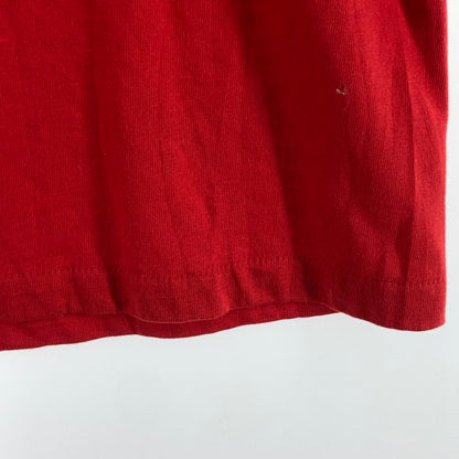 【中古品】【メンズ】 USED ヴィンテージ半袖Tシャツ 90s シングルステッチ 古着 145-260927-gm-02-fuzh サイズ：XL カラー：レッド 万代Net店