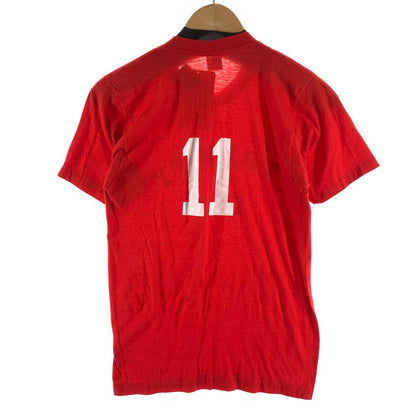 【中古品】【メンズ】 USED ヴィンテージ半袖Tシャツ 古着 145-260927-gm-09-fuzh サイズ：M カラー：レッド 万代Net店