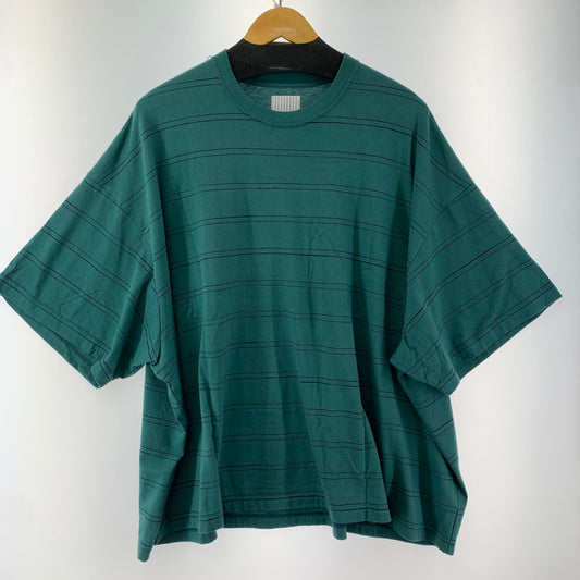 【中古美品】【メンズ】  S.F.C DOUBLE SIDE STRIPE TEE ダブル サイド ストライプ ティー 140-240803-st-10-fuz カラー：グリーン 万代Net店