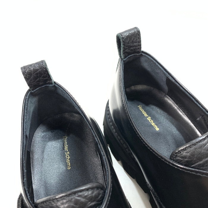 【中古品】【レディース】 Hender Scheme エンダースキーマ ドレスシューズ 靴 ブーツ 革靴 164-240804-gm-27-fuz サイズ：4 カラー：ブラック 万代Net店