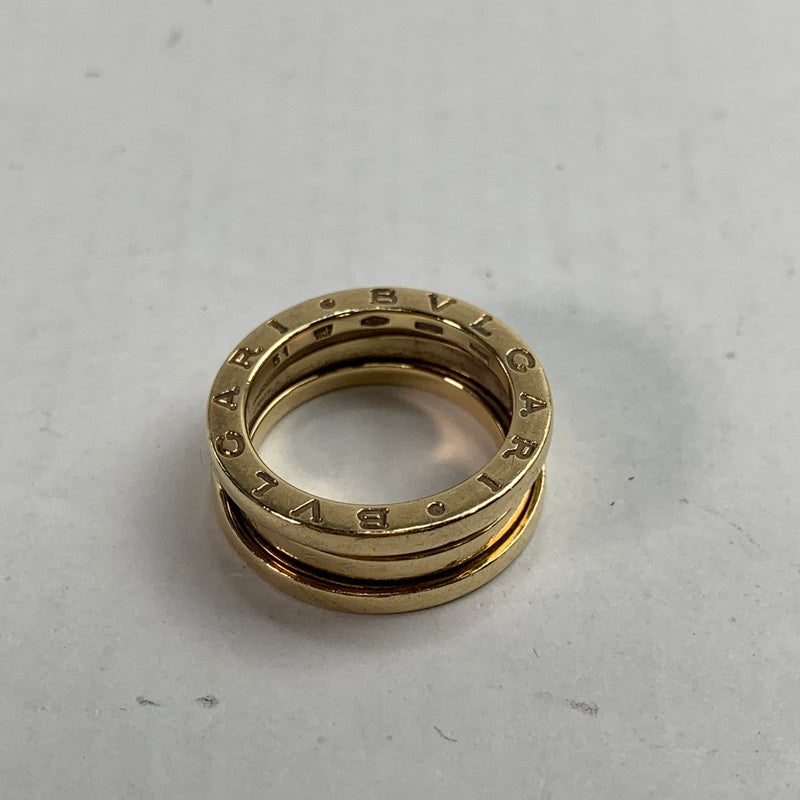 【中古品】【メンズ】 BVLGARI ブルガリ B-zero1 ２バンド K18リング 182-240804-st-13-fuz サイズ：10号 カラー：ゴールド 10号 万代Net店