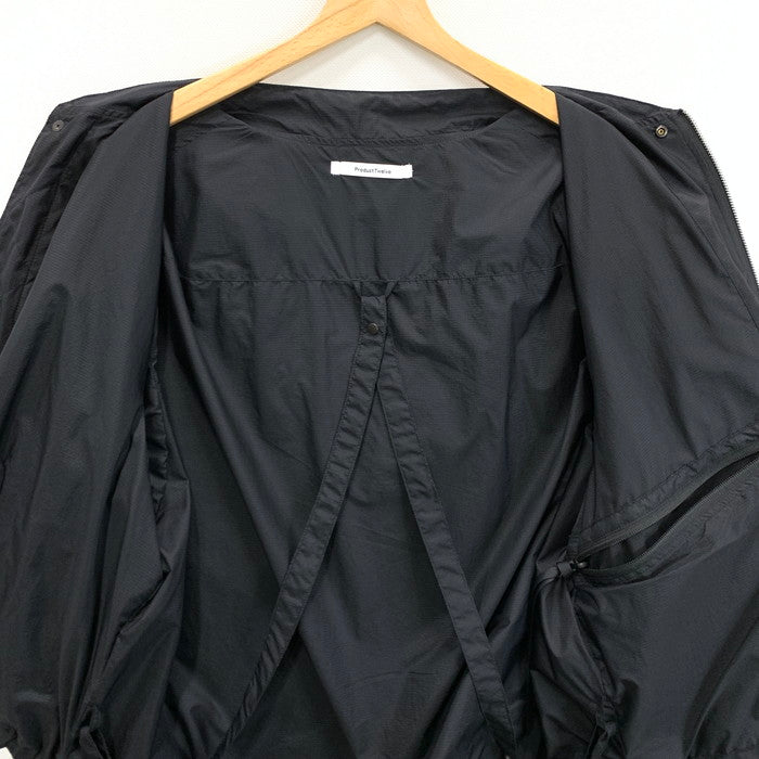 【中古美品】【メンズ】 PRODUCT TWELVE 23SS RIPSTOP NYLON BLOUSON ナイロンブルゾン ジャケット アウター ブランド 古着 140-240810-gm-40-fuz サイズ：3 カラー：ブラック 万代Net店