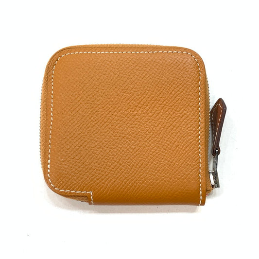 【中古品】【メンズ/レディース】 HERMES エルメス PORTE-MONNAIE SILK'IN コインケース ブランド 財布 ウォレット 181-240811-gm-8-fuz カラー：ブラウン 万代Net店