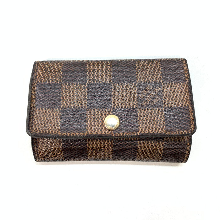 【中古品】【メンズ/レディース】 LOUIS VUITTON ルイ・ヴィトン N62630 ダミエ  ミュルティクレ6 キーケース ブランド 179-240811-gm-6-fuz カラー：ブラウン 万代Net店