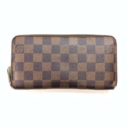 【中古品】【メンズ】 LOUIS VUITTON ルイ・ヴィトン N60015 ダミエ ジッピーウォレット ブランド 財布 ウォレット 179-240811-gm-7-fuz カラー：ブラウン 万代Net店