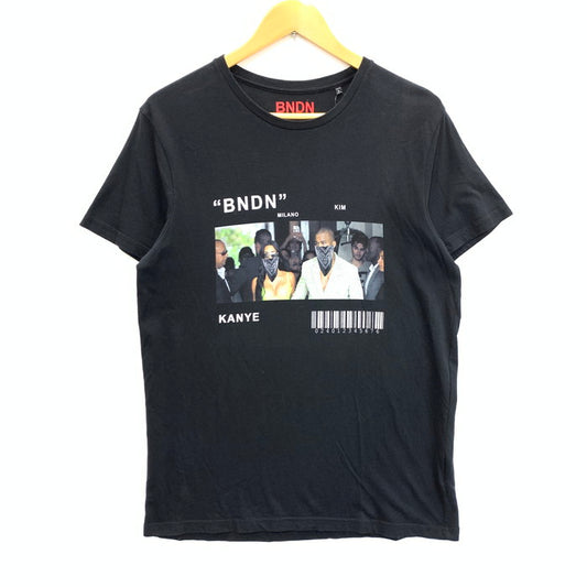 【中古品】【メンズ】 BNDN 半袖Tシャツ カットソー トップス ブランド 古着 141-241109-ghm-34-fuz サイズ：L カラー：ブラック 万代Net店