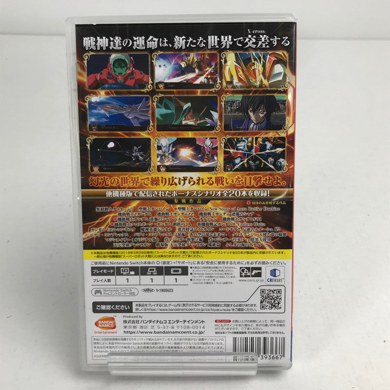 【中古品】 スーパーロボット大戦X Nintendo Switch ニンテンドースイッチ ゲームソフト 表紙傷み有り 動作確認済 [CERO区分_C/ 15歳以上対象] 260611-io-13-fuz 万代Net店