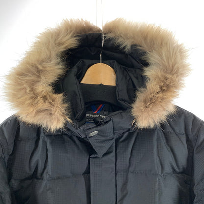 【中古品】【メンズ】 PHENIX フェニックス PPR2125 リアルファー付き ダウンジャケット 旧ロゴ ヴィンテージ ダウン80％ サイズM カラーブラック 120-261022-ky-05-fuz 万代Net店