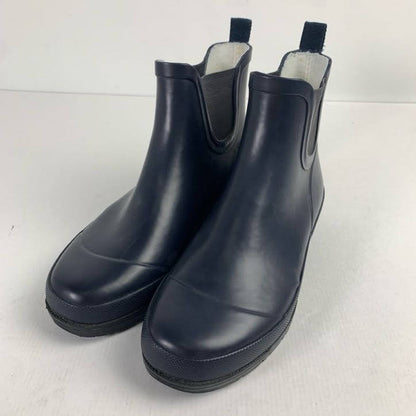 【中古品】【レディース】 MHL エムエイチエル レインブーツ 靴 レインシューズ 雨靴 防水 長靴 サイドゴア 167-260130-mh-07-fuz サイズ：6/39(24.5～25.0cm) カラー：ネイビー 万代Net店