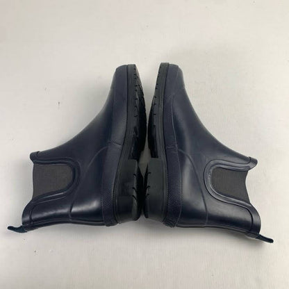 【中古品】【レディース】 MHL エムエイチエル レインブーツ 靴 レインシューズ 雨靴 防水 長靴 サイドゴア 167-260130-mh-07-fuz サイズ：6/39(24.5～25.0cm) カラー：ネイビー 万代Net店