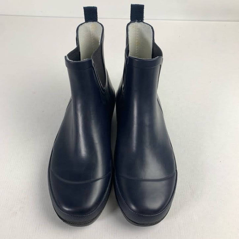 【中古品】【レディース】 MHL エムエイチエル レインブーツ 靴 レインシューズ 雨靴 防水 長靴 サイドゴア 167-260130-mh-07-fuz サイズ：6/39(24.5～25.0cm) カラー：ネイビー 万代Net店