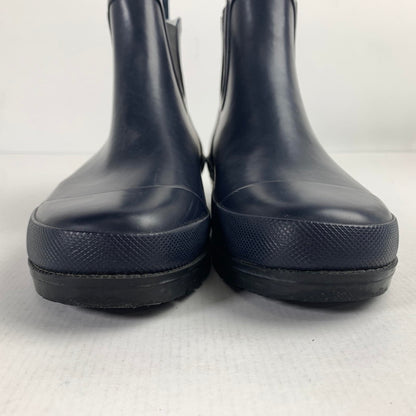 【中古品】【レディース】 MHL エムエイチエル レインブーツ 靴 レインシューズ 雨靴 防水 長靴 サイドゴア 167-260130-mh-07-fuz サイズ：6/39(24.5～25.0cm) カラー：ネイビー 万代Net店