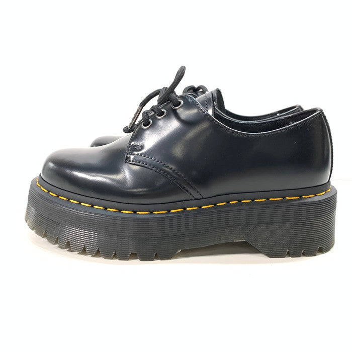 【中古品】【レディース】 Dr.Martens ドクターマーチン 25567001 3ホール 厚底 レザーシューズ 靴 ブーツ 167-240811-gm-20-fuz サイズ：UK5(24cm) カラー：ブラック 万代Net店