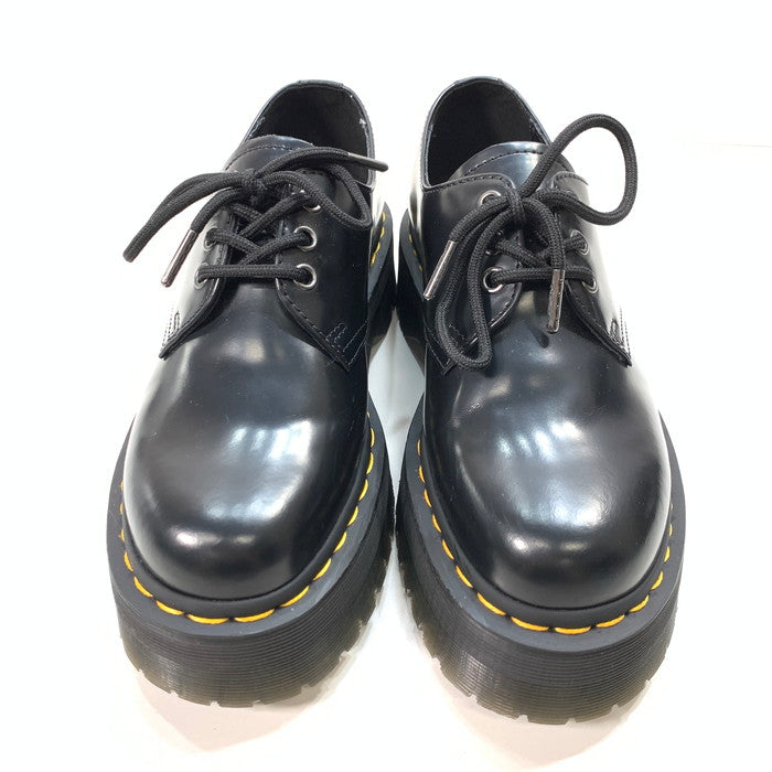 【中古品】【レディース】 Dr.Martens ドクターマーチン 25567001 3ホール 厚底 レザーシューズ 靴 ブーツ 167-240811-gm-20-fuz サイズ：UK5(24cm) カラー：ブラック 万代Net店