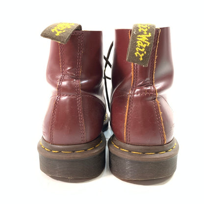 【中古品】【メンズ】 Dr.Martens ドクターマーチン 101 6EYE BOOT 6ホール シューズ 靴 レザー ブーツ 164-240811-gm-29-fuz サイズ：UK7(25.5cm) カラー：ワインレッド 万代Net店