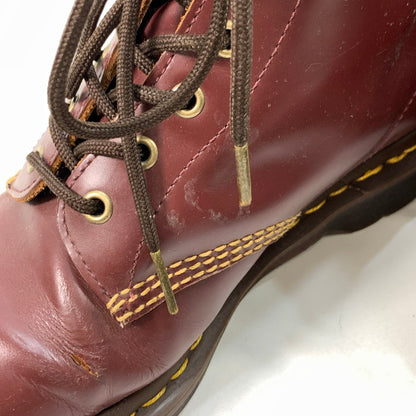 【中古品】【メンズ】 Dr.Martens ドクターマーチン 101 6EYE BOOT 6ホール シューズ 靴 レザー ブーツ 164-240811-gm-29-fuz サイズ：UK7(25.5cm) カラー：ワインレッド 万代Net店