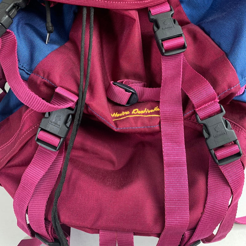 【中古品】【メンズ】 LAFUMA ラフマ バックパック リュック ボルドー 60-65L カバン バッグ ※ほつれ・糸抜け・砂付着あり・使用感あり 188-260803-io-24-fuzh 万代Net店
