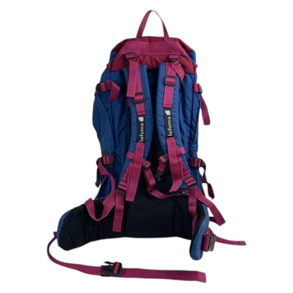 【中古品】【メンズ】 LAFUMA ラフマ バックパック リュック ボルドー 60-65L カバン バッグ ※ほつれ・糸抜け・砂付着あり・使用感あり 188-260803-io-24-fuzh 万代Net店