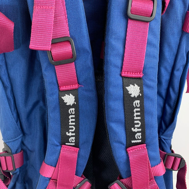 【中古品】【メンズ】 LAFUMA ラフマ バックパック リュック ボルドー 60-65L カバン バッグ ※ほつれ・糸抜け・砂付着あり・使用感あり 188-260803-io-24-fuzh 万代Net店