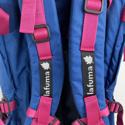 【中古品】【メンズ】 LAFUMA ラフマ バックパック リュック ボルドー 60-65L カバン バッグ ※ほつれ・糸抜け・砂付着あり・使用感あり 188-260803-io-24-fuzh 万代Net店