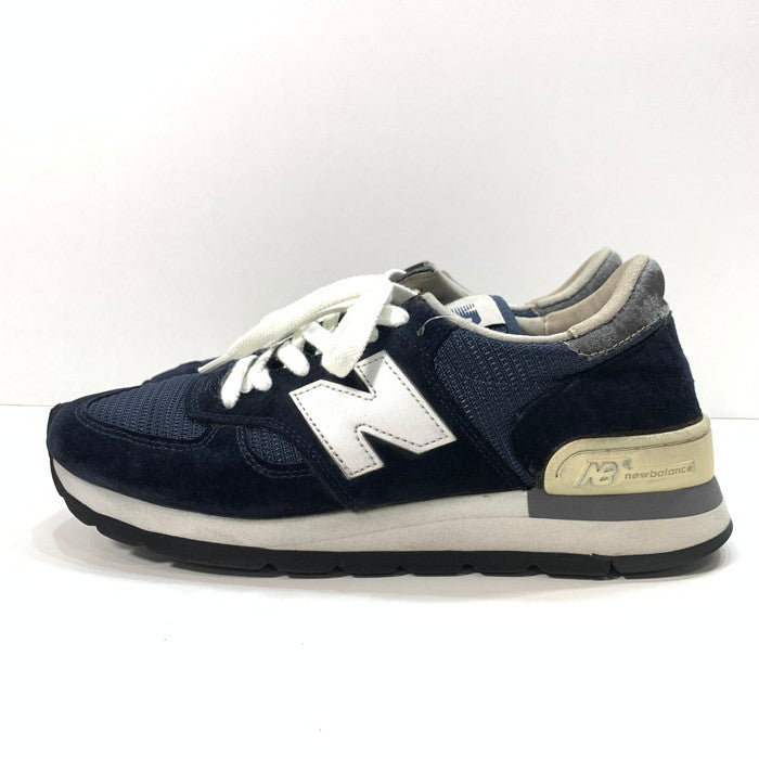 【中古品】【メンズ】 NEW BALANCE ニューバランス M990N スニーカー シューズ 靴 162-240812-gm-32-fuz サイズ：26cm カラー：ネイビー 万代Net店