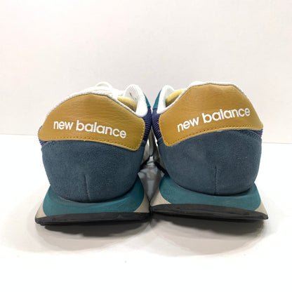 【中古品】【メンズ】 NEW BALANCE ニューバランス MS237LX1 コーデュロイ スニーカー シューズ 靴 162-240812-gm-33-fuz サイズ：27cm カラー：ネイビー 万代Net店