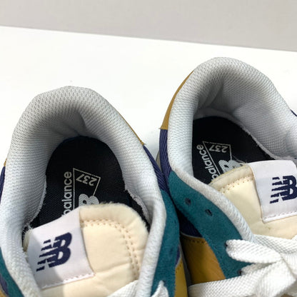 【中古品】【メンズ】 NEW BALANCE ニューバランス MS237LX1 コーデュロイ スニーカー シューズ 靴 162-240812-gm-33-fuz サイズ：27cm カラー：ネイビー 万代Net店