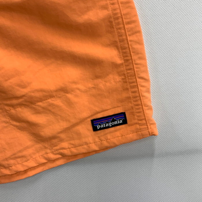 【中古美品】【メンズ】 patagonia パタゴニア BAGGIES LONGS 7IN ショートパンツ ショーツ ハーフパンツ ボトムス ブランド 古着 155-240818-gm-6-fuz サイズ：L カラー：オレンジ 万代Net店