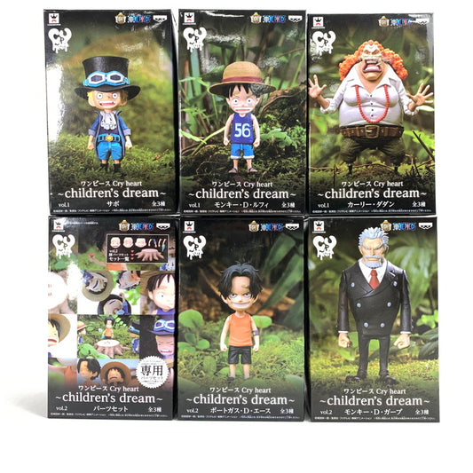 【中古品】 完備品 ワンピース Cry heart Chirdren’s dream vol.1＆vol.2コンプリートセット フィギュア 048-250109-mh-06-fuz 万代Net店