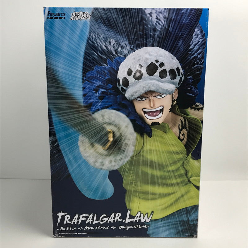 【中古美品】 未開封 BANDAI FiguartsZERO ワンピース トラファルガー・ロー フィギュア 047-250121-mh-14-fuz 万代Net店