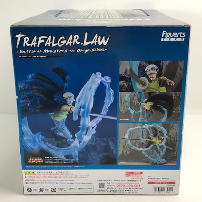 【中古美品】 未開封 BANDAI FiguartsZERO ワンピース トラファルガー・ロー フィギュア 047-250121-mh-14-fuz 万代Net店