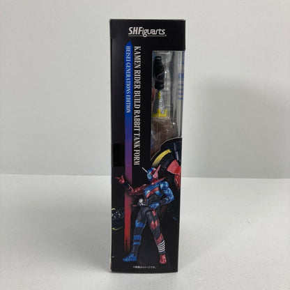 【中古美品】 未開封 S.H.フィギュアアーツ 仮面ライダー ビルド ラビットタンクフォーム 平成ジェネレーションズエディション フィギュア 042-241218-mh-13-fuz 万代Net店