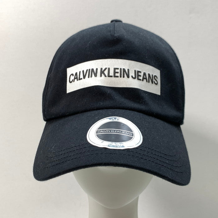 【中古品】【メンズ】 Calvin klein Jeans カルバンクラインジーンズ キャップ 帽子 ブランド 185-241102-gm-32-fuz サイズ：F カラー：ブラック 万代Net店