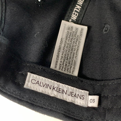 【中古品】【メンズ】 Calvin klein Jeans カルバンクラインジーンズ キャップ 帽子 ブランド 185-241102-gm-32-fuz サイズ：F カラー：ブラック 万代Net店