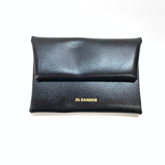 【中古品】【メンズ/レディース】 JIL SANDER ジルサンダー コインケース 財布 ブランド ウォレット 181-240818-gm-38-fuz カラー：ブラック 万代Net店