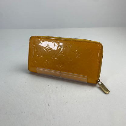 【中古品】【メンズ】 LOUIS VUITTON ルイ・ヴィトン M91733 ヴェルニ ジッピーウォレット 179-240822-st-4-fuz カラー：イエロー 万代Net店