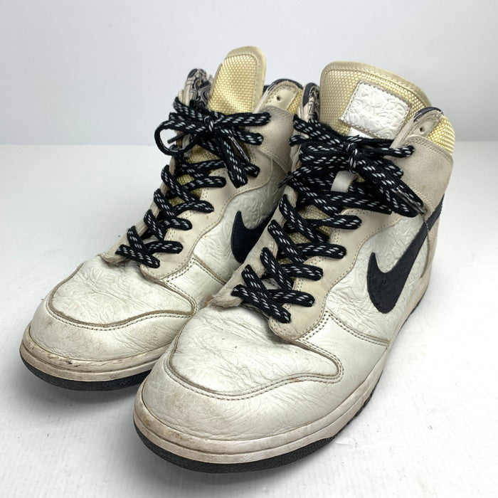 【中古品】【メンズ】 NIKE×STUSSY 315593-101 DUNK HIGH ”STUSSY WORLD TOUR TOKYO"" シューズ 靴 スニーカー 160-240830-gm-7-fuz サイズ：28cm カラー：ホワイト 万代Net店