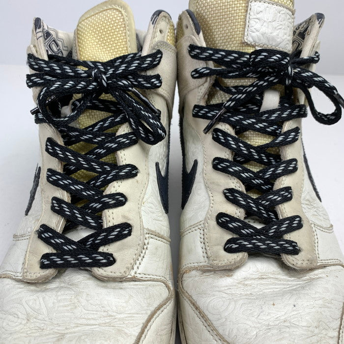 【中古品】【メンズ】 NIKE×STUSSY 315593-101 DUNK HIGH ”STUSSY WORLD TOUR TOKYO"" シューズ 靴 スニーカー 160-240830-gm-7-fuz サイズ：28cm カラー：ホワイト 万代Net店